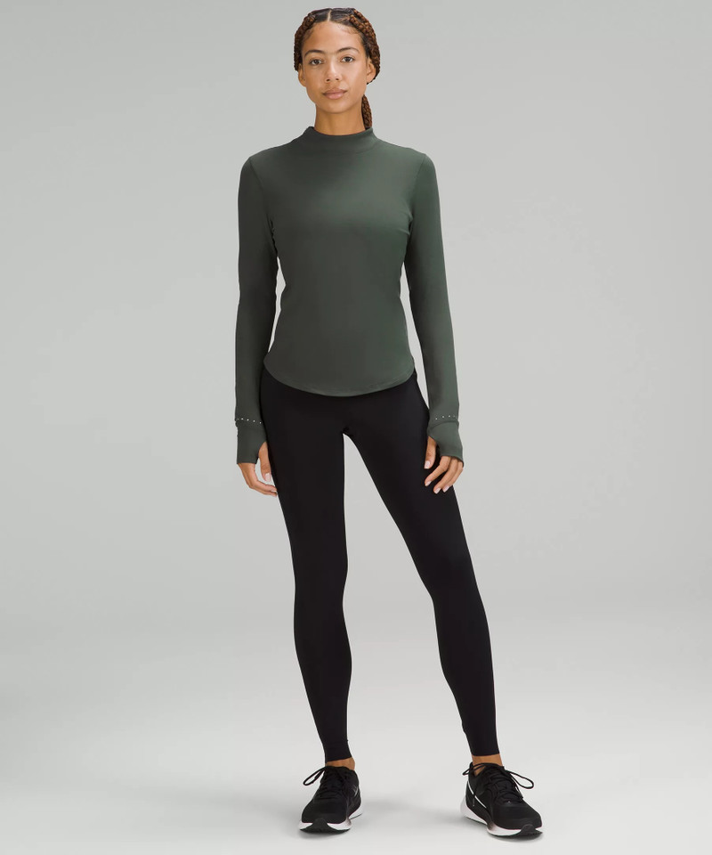lululemon Rulu Running Mockneck Long-Sleeve Shirt outlook
