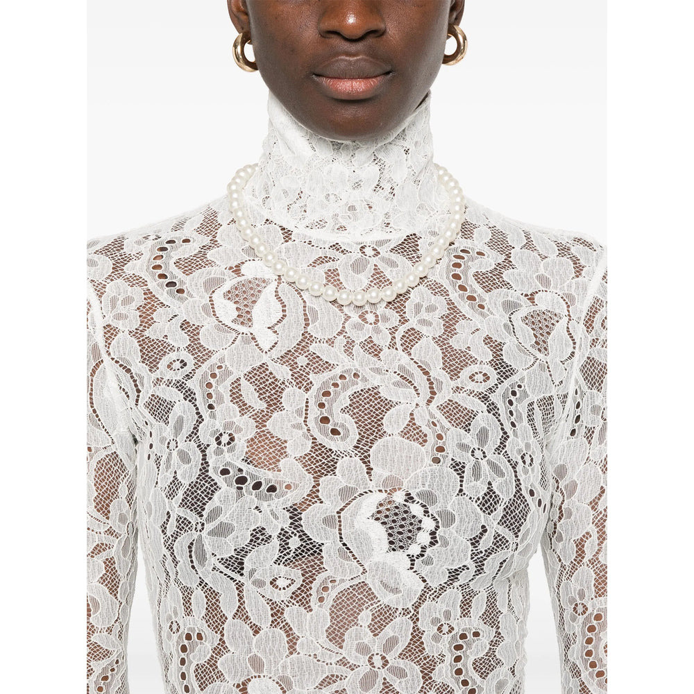 Valentino White Tops - T-Shirts & Jerseys Women - 3