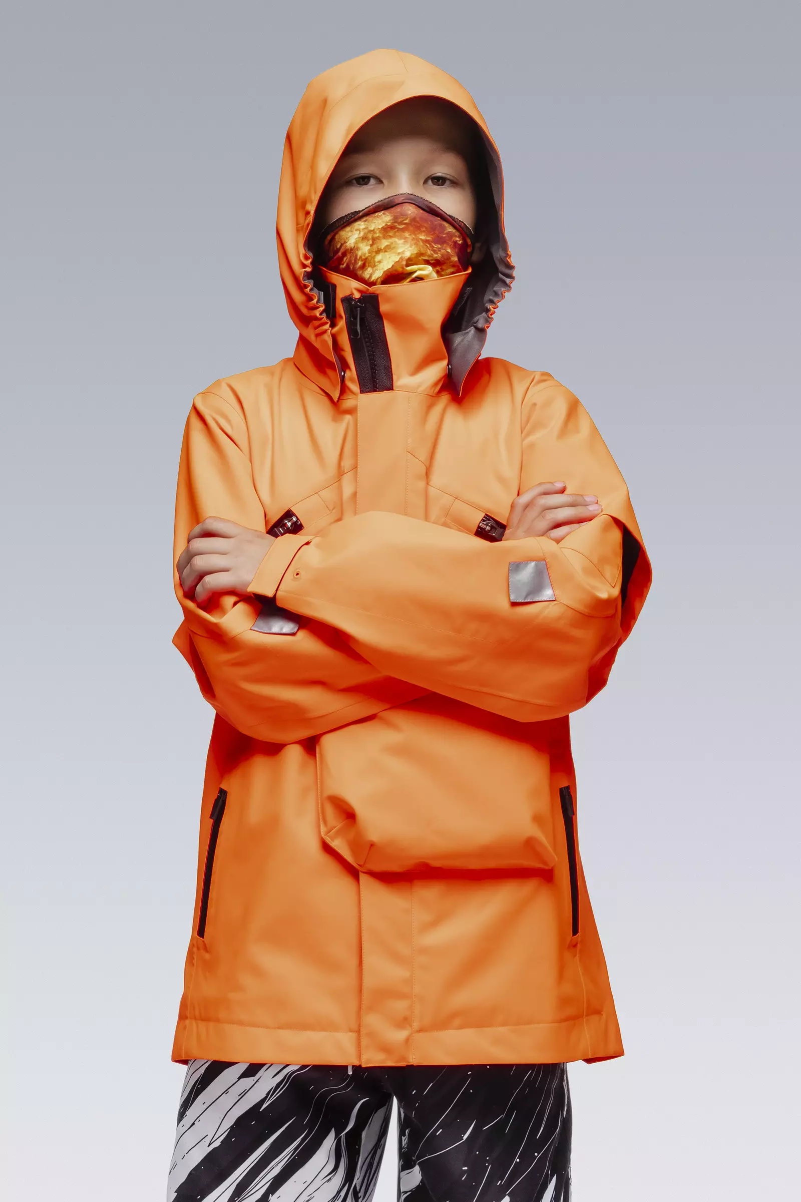 J1A-MX 2.5L Gore-Tex Jacket Hi-Vis Orange - 11