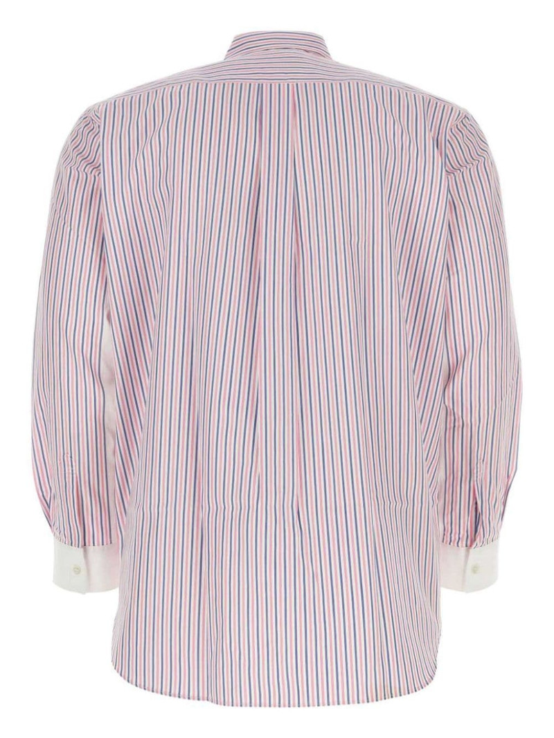 Comme Des Garçons pinstripe-print shirt outlook