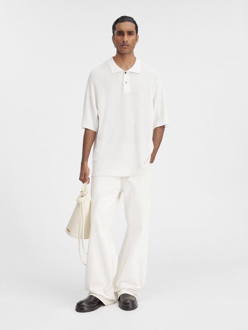JACQUEMUS Le polo maille outlook