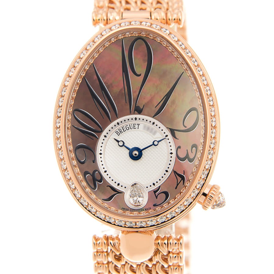 Breguet Reine de Naples Automatic Diamond Ladies Watch 8918BR/5T/J20.D000 - 2