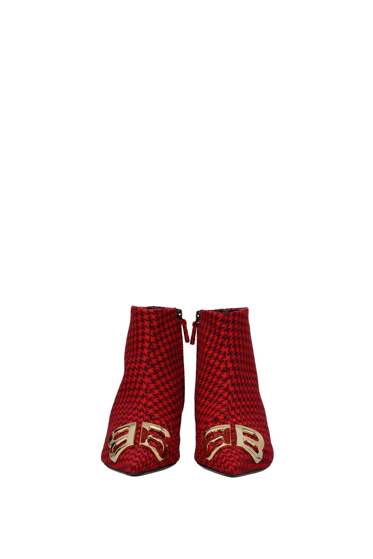 Ankle boots Fabric Red - 3