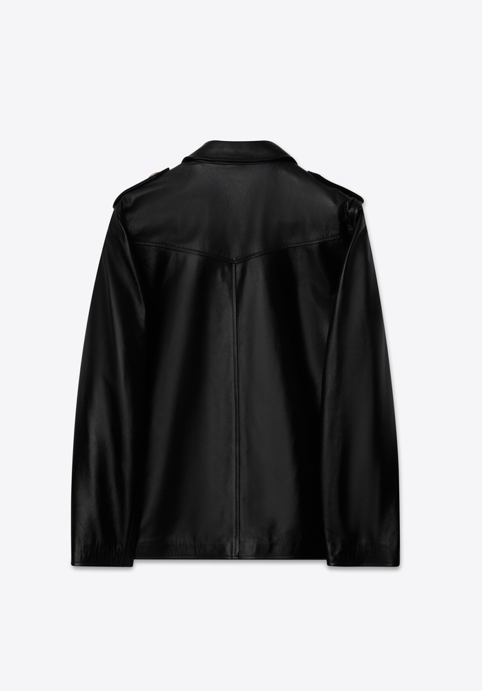 LEATHER JACKET 175 BLACK - 4