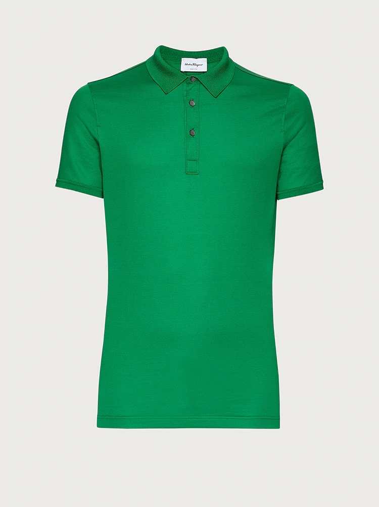 SHORT SLEEVED POLO SHIRT - 1