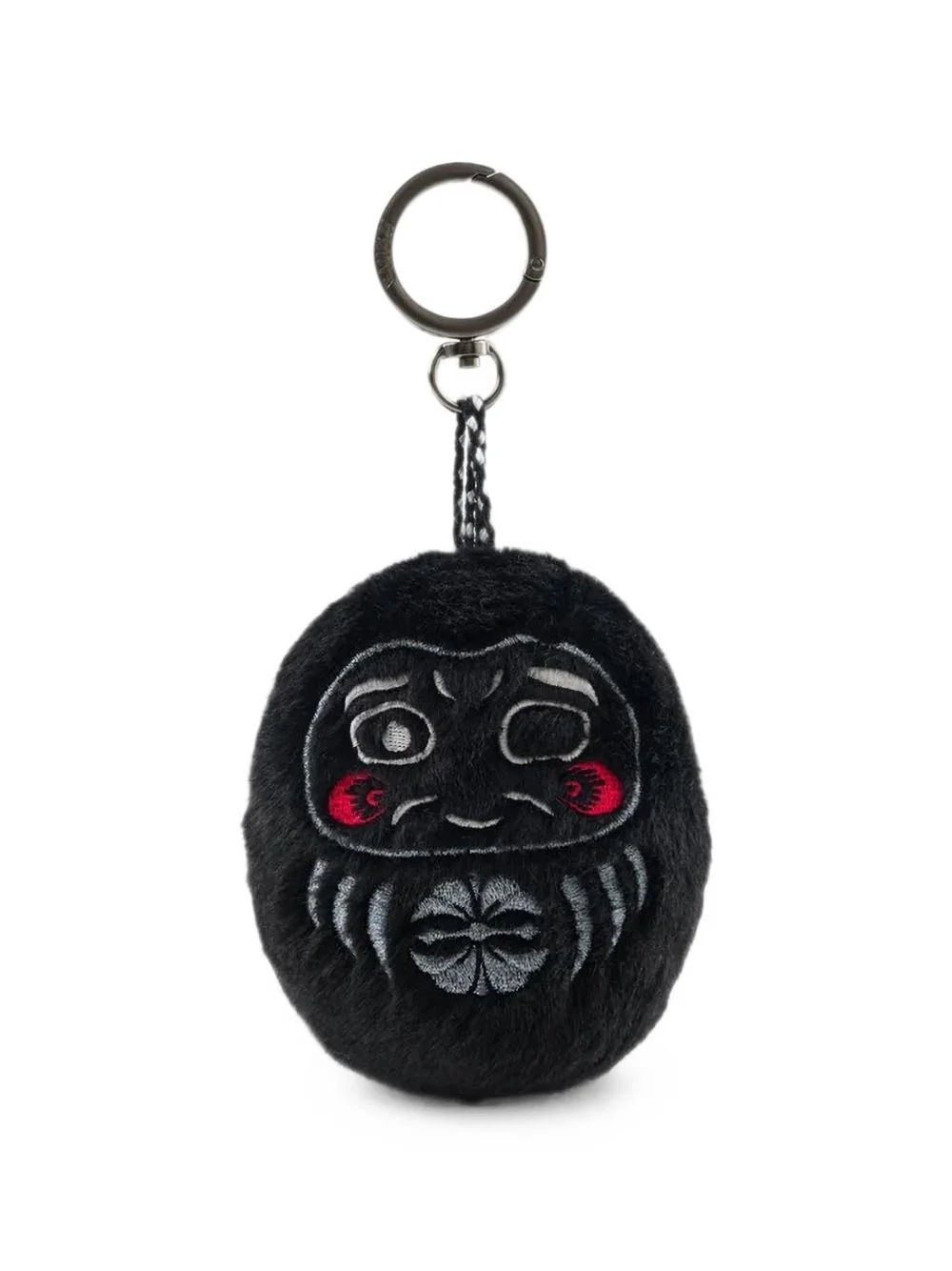 Daruma faux-fur keyring - 1