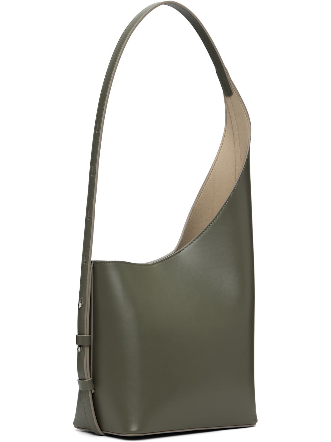 Green Demi Lune Bag - 3