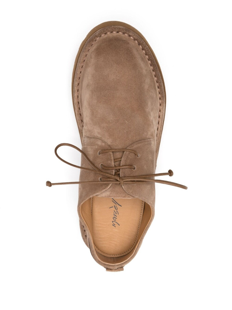 Sancrispa Alta Pomice suede derby shoes 4