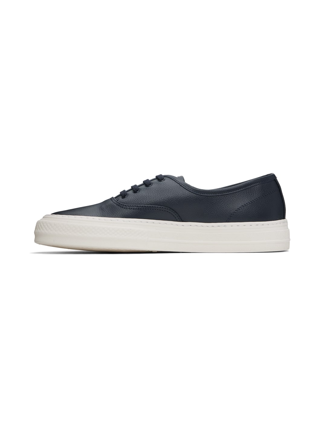 Navy Four Hole Sneakers - 3