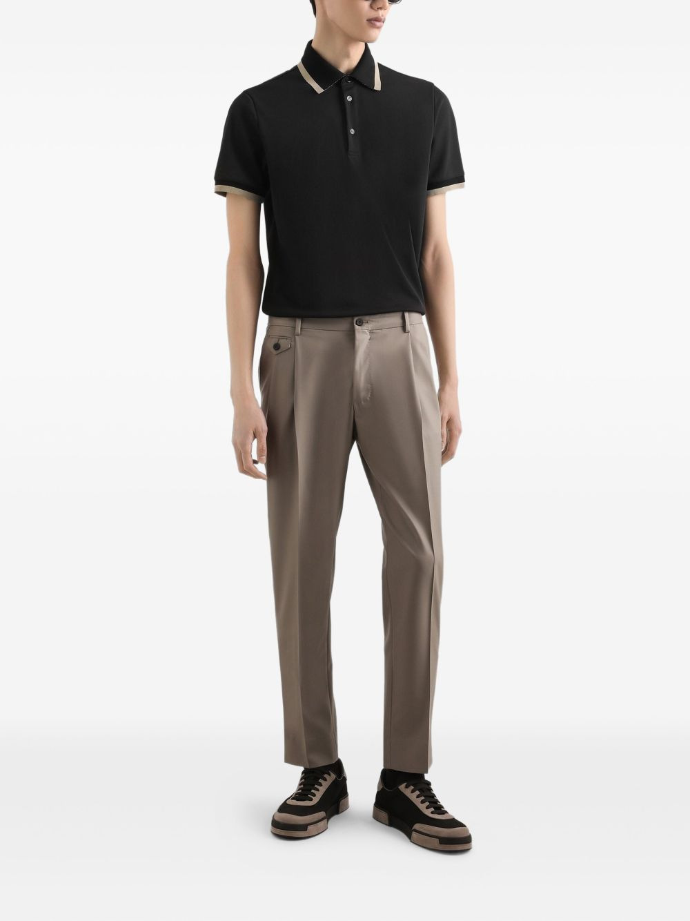 short sleeve polo shirt - 2