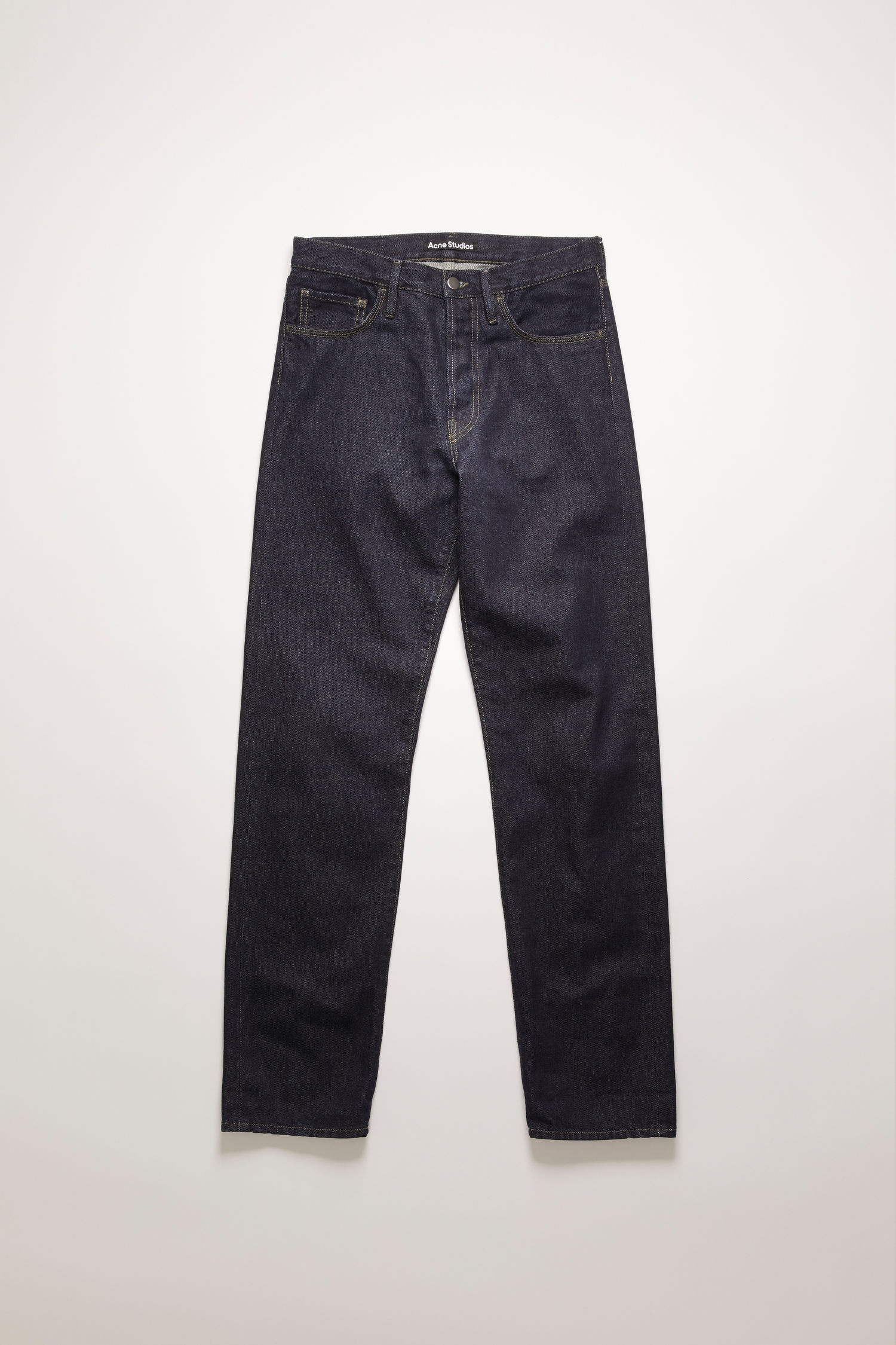 Face patch jeans indigo blue - 1