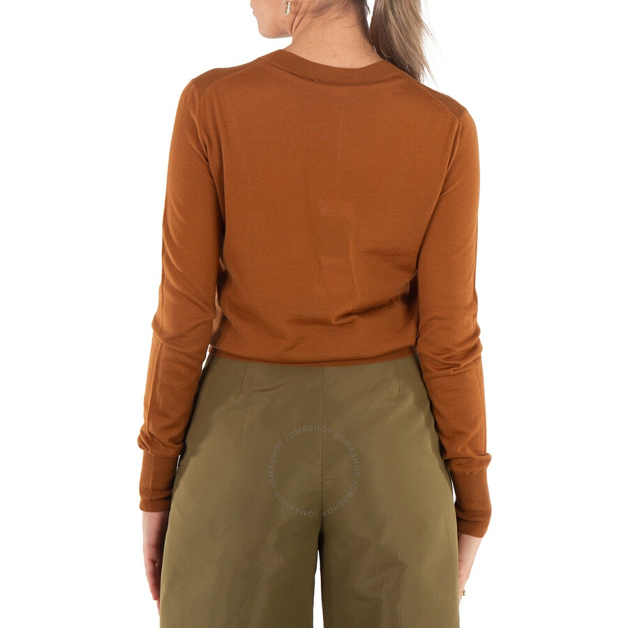 Stella McCartney Ladies Brown Crewneck Jumper - 5