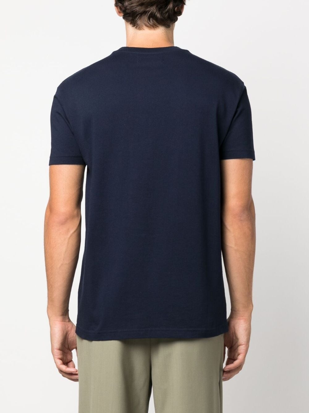 Orb-embroidered cotton T-shirt - 4