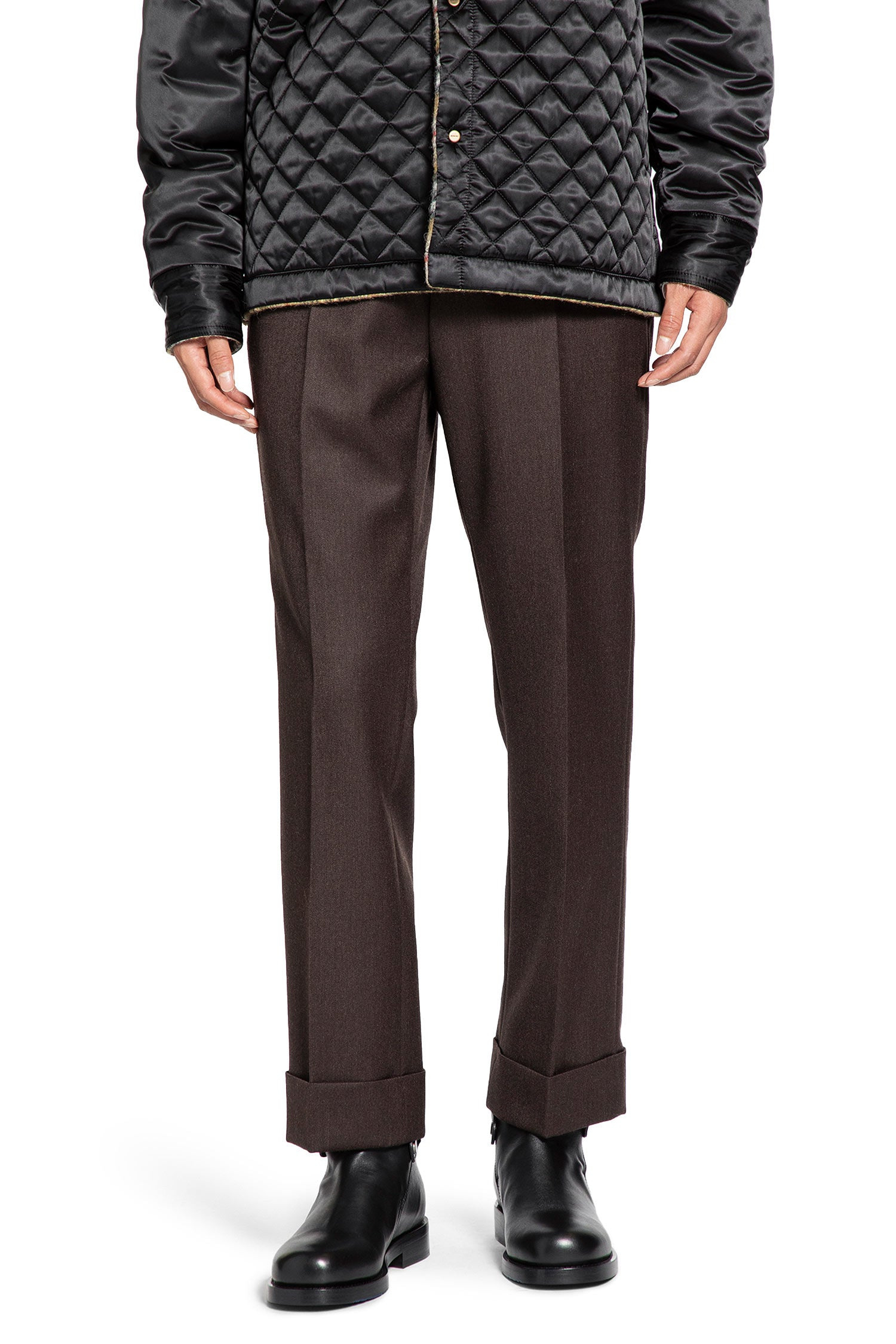 Wool Tailored Trousers - 6