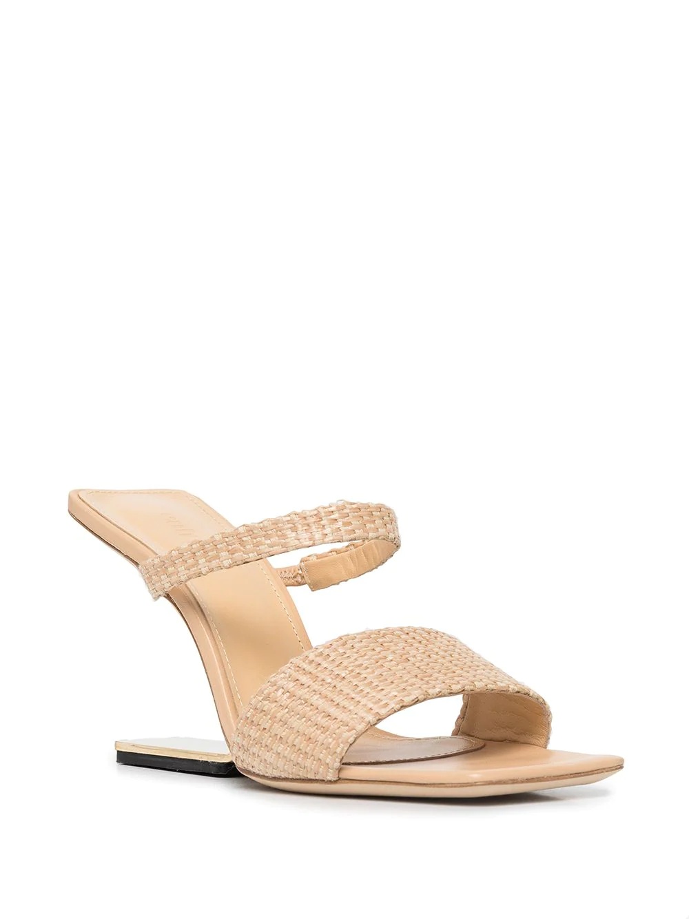 Rene 100mm geometric-heel sandals - 2