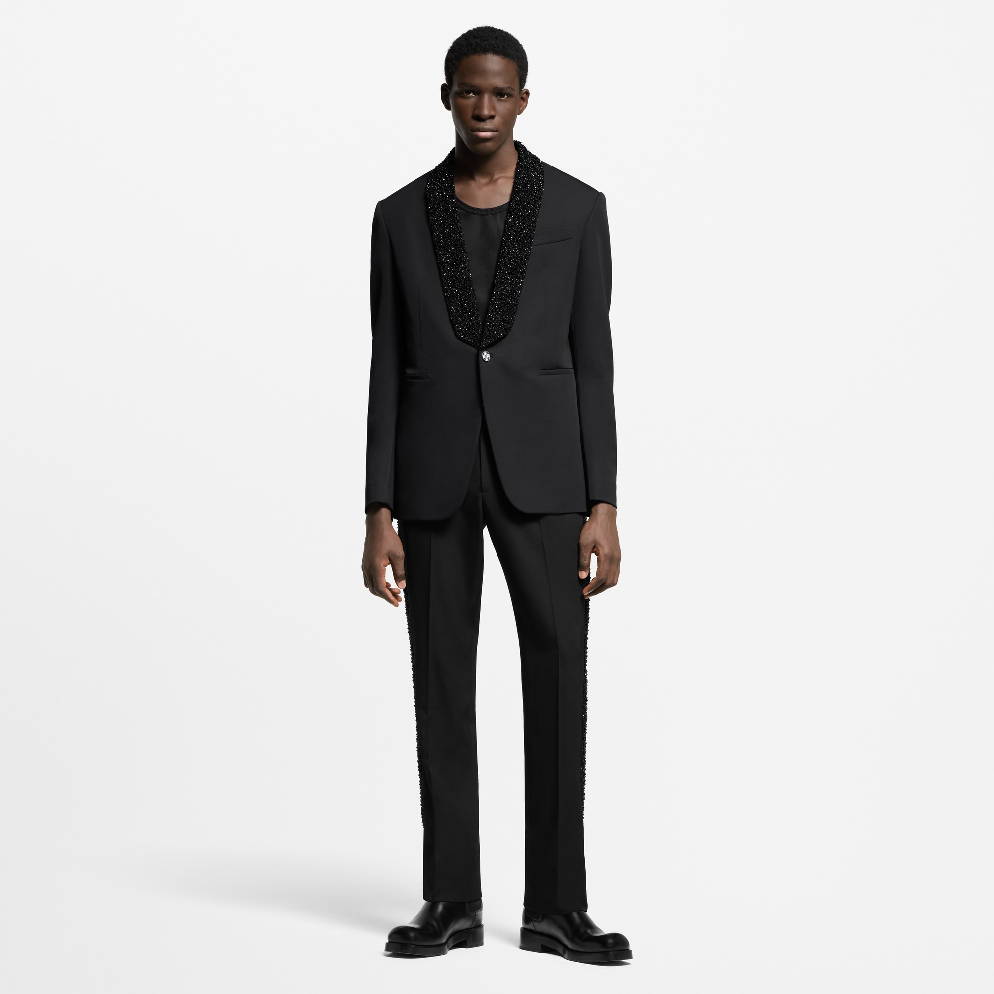 Made To Order Embellished Evening Tuxedo - 4
