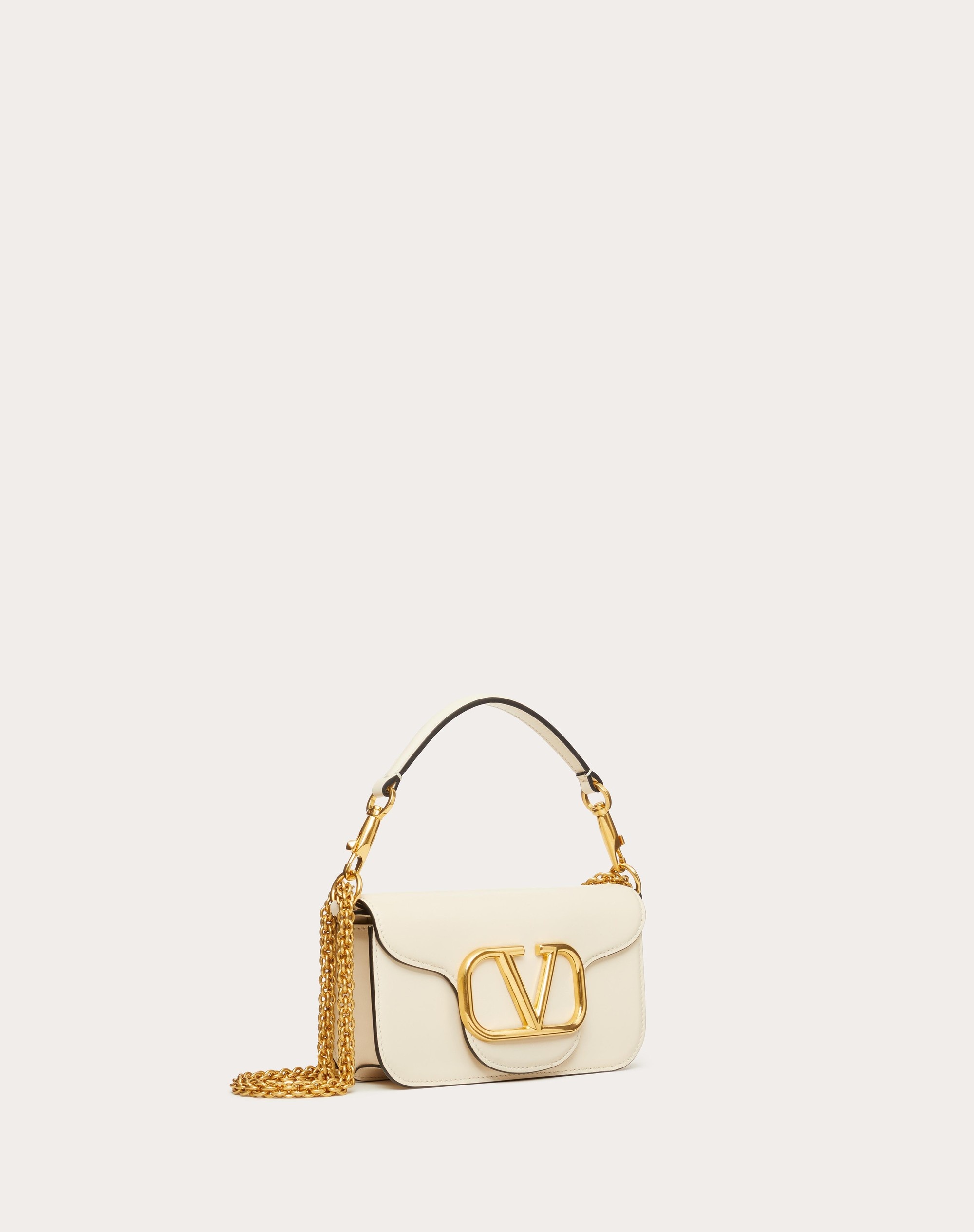 VALENTINO GARAVANI LOCÒ SMALL SHOULDER BAG IN CALFSKIN - 3