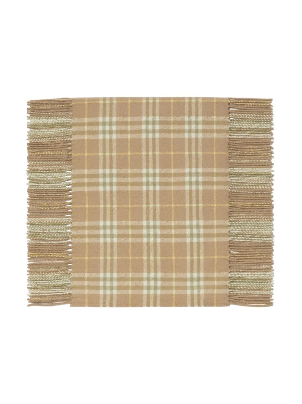 Vintage Check cashmere scarf - 2