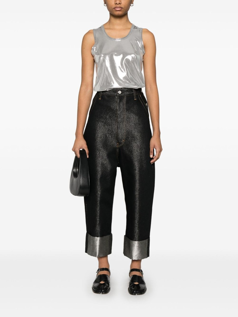 Junya Watanabe metallic tank top outlook