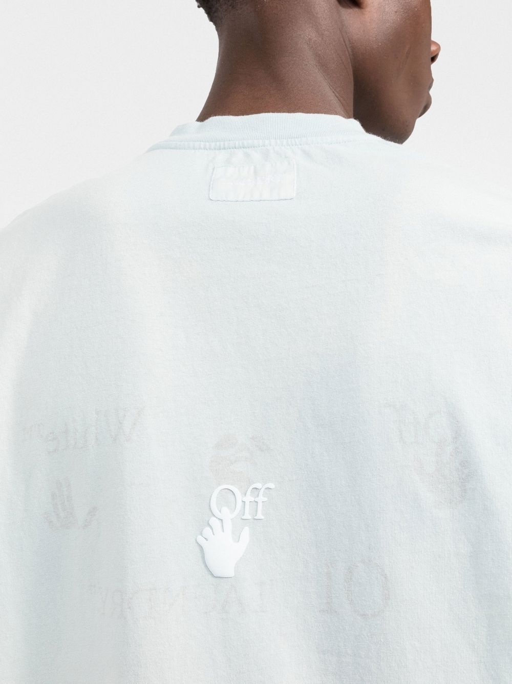 Hands Off-print T-shirt - 5