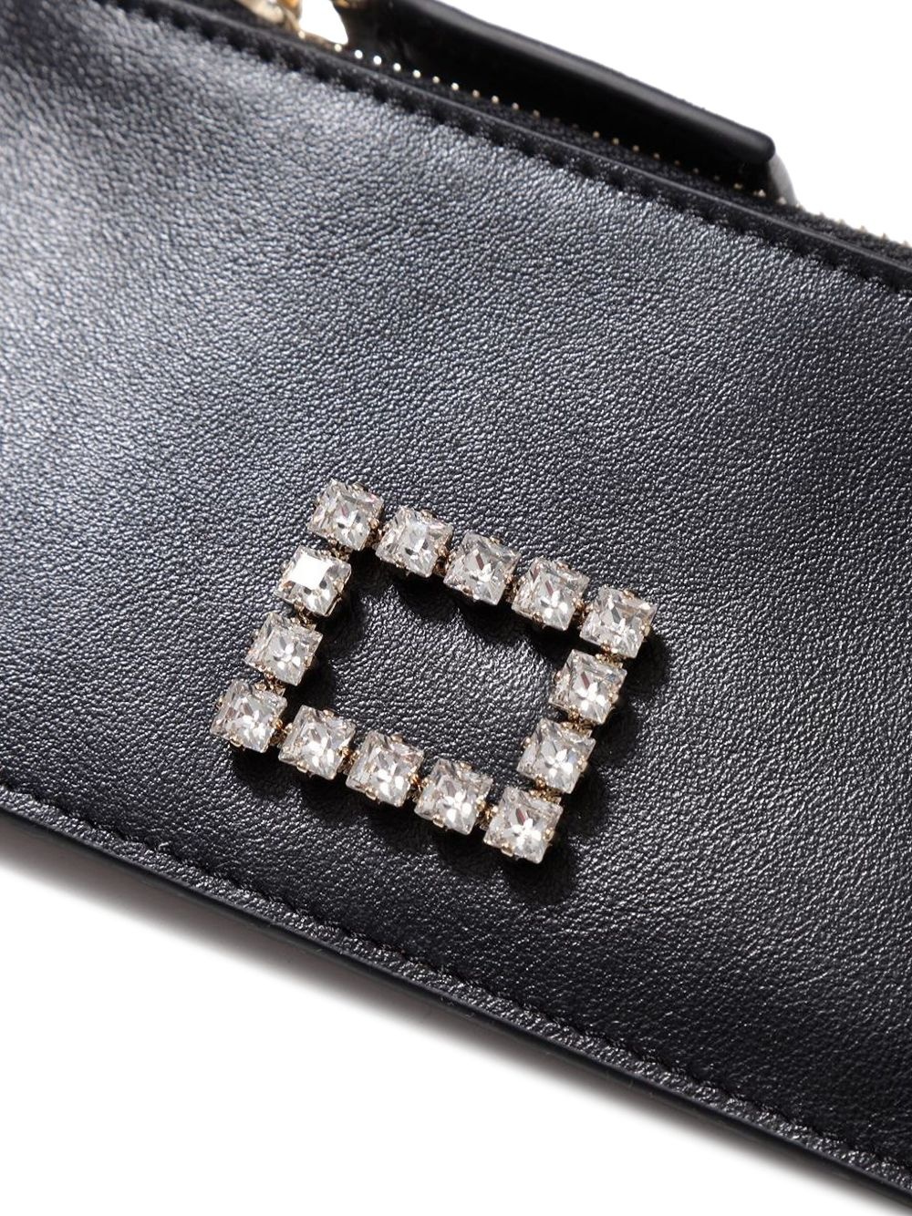 rhinestone-embellished wallet - 4