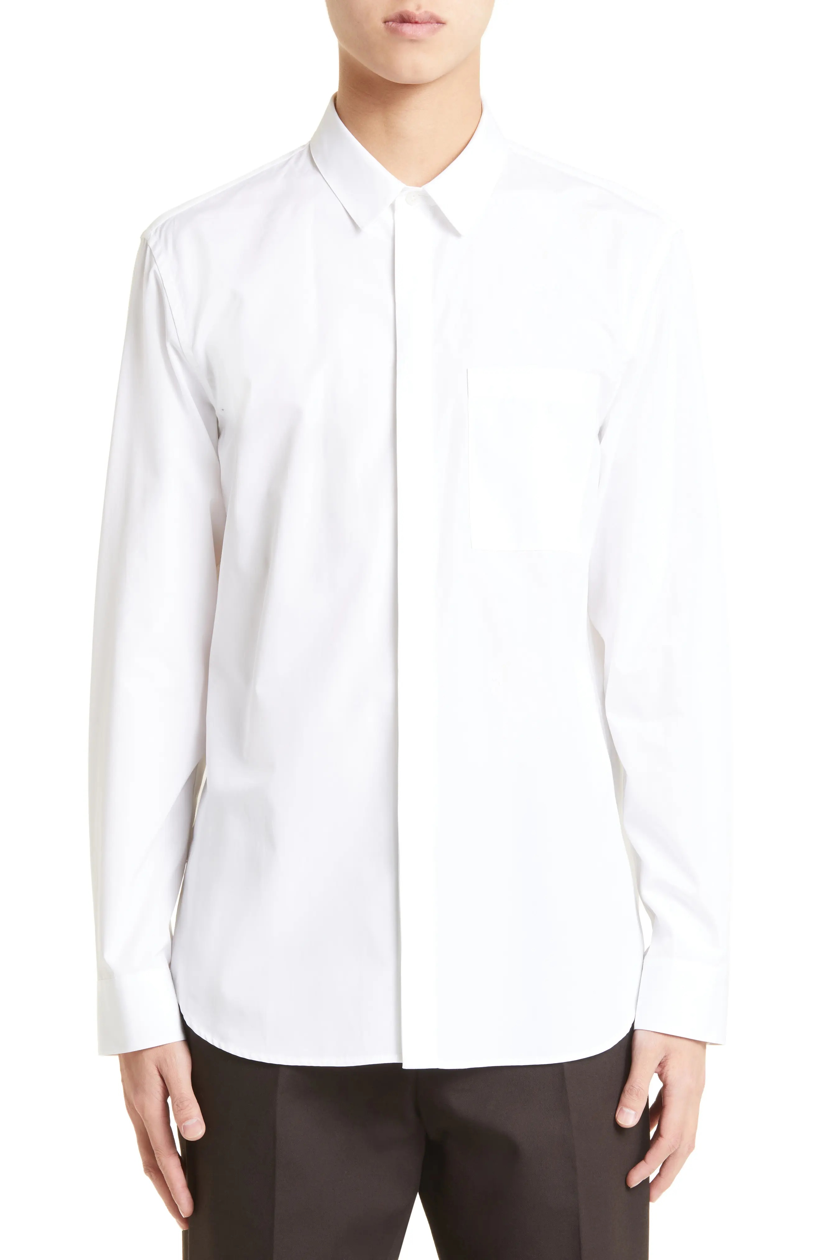 Tuesday Cotton Poplin Button-Up Shirt - 1