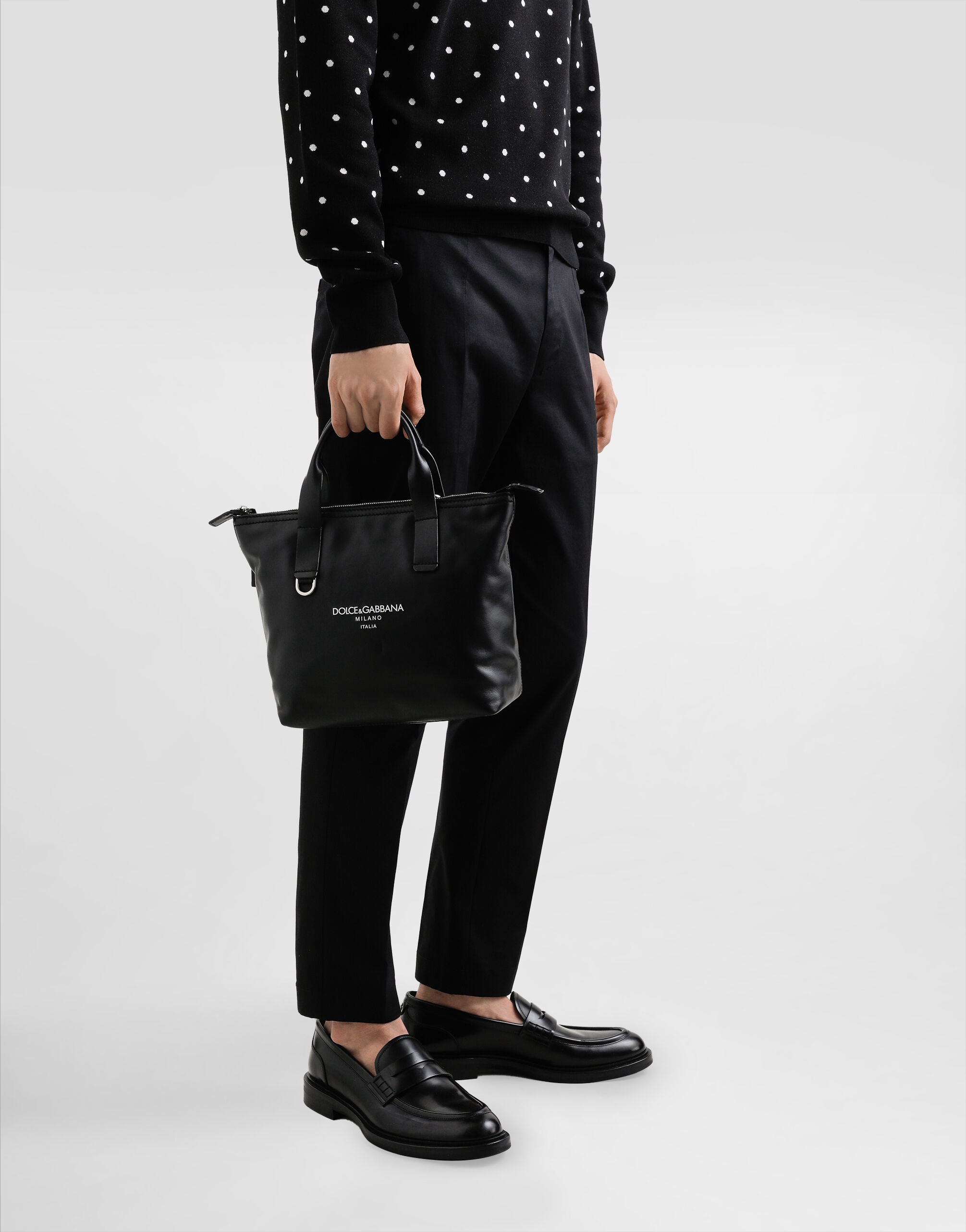 Small calfskin shopper - 9