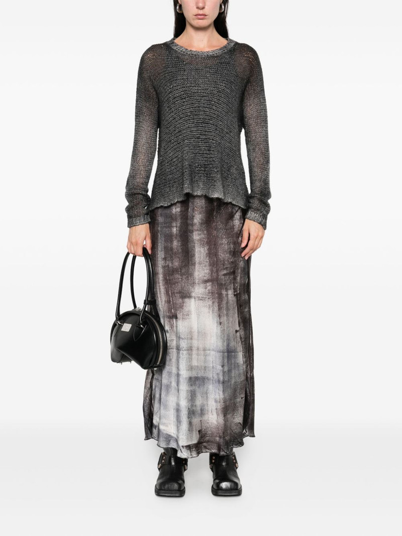 Avant Toi open-knit long-sleeve sweater outlook