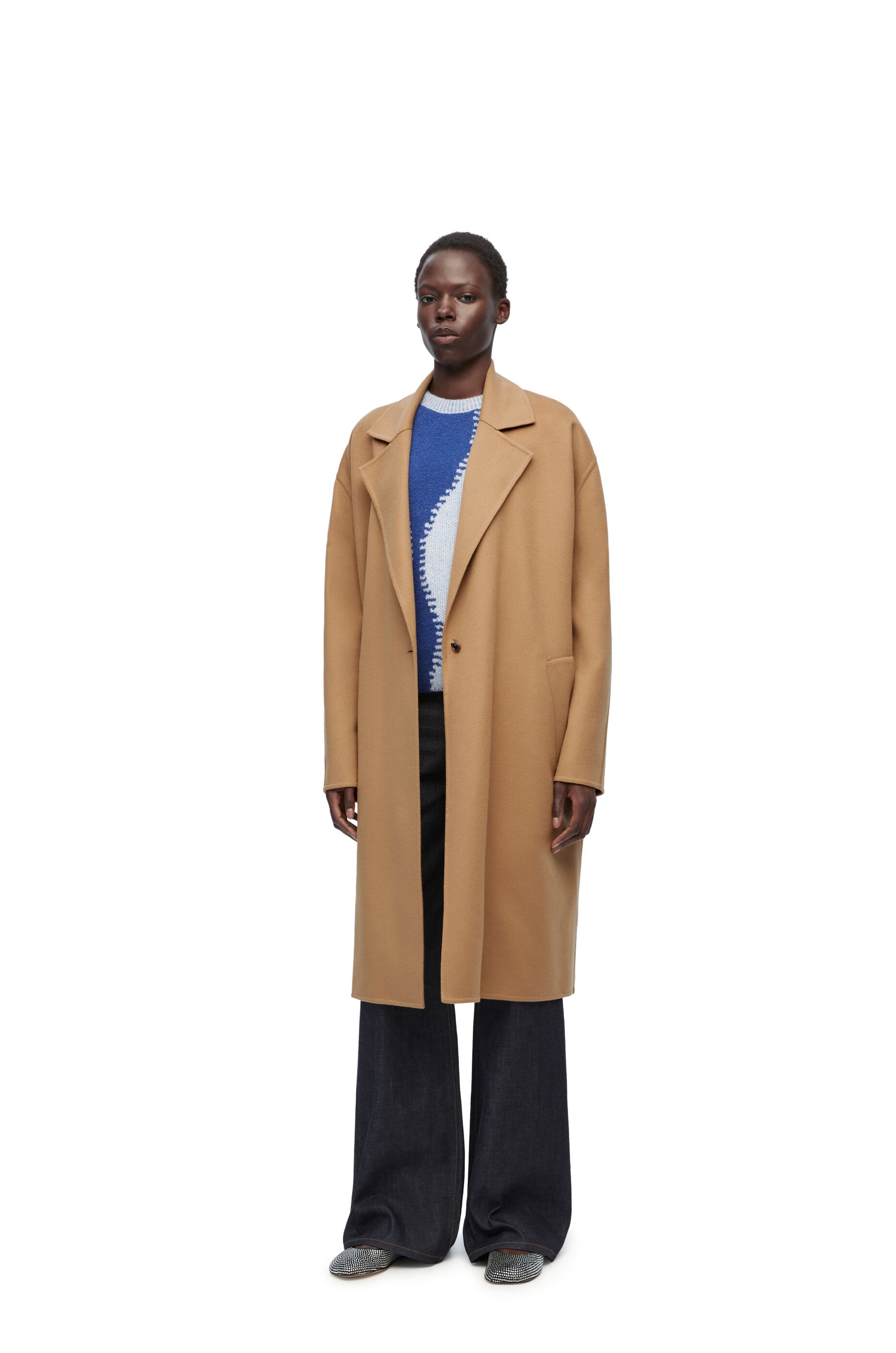 Coat in wool and cashmere - 3