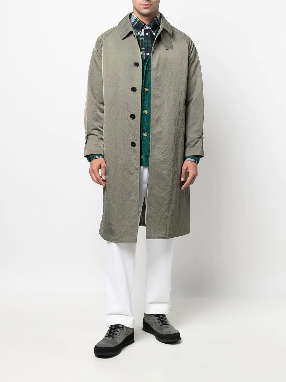 GONVILLE Army Green Nylon Coat - 2