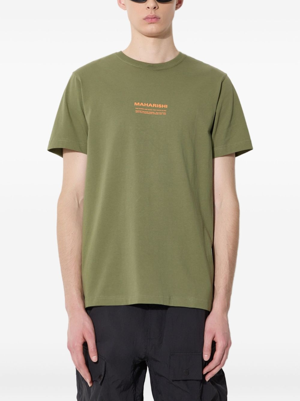 Aum logo-print T-shirt - 2