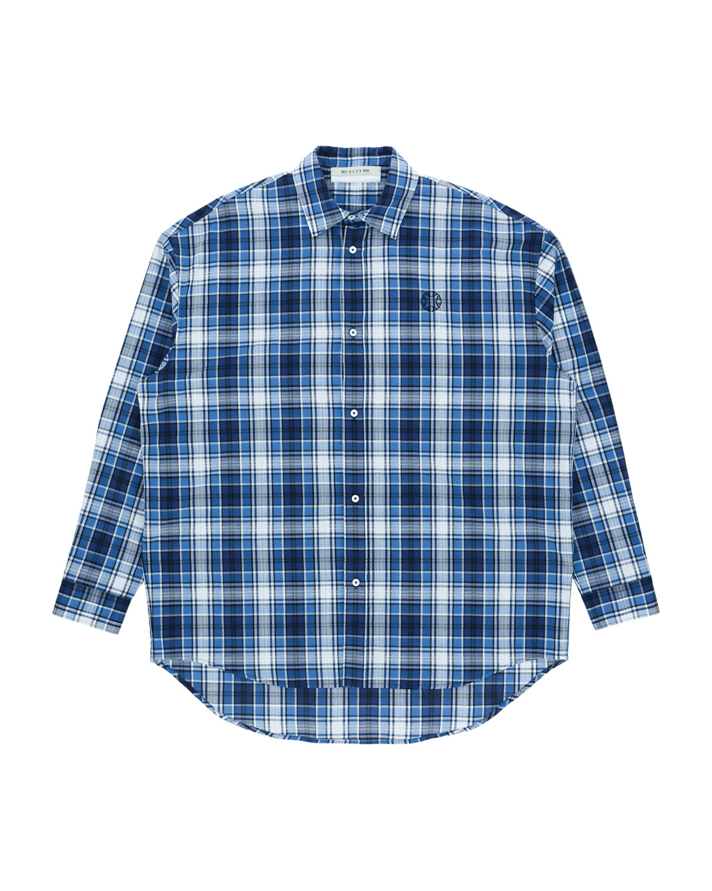 MONOGRAM PLAID L/S SHIRT - 1
