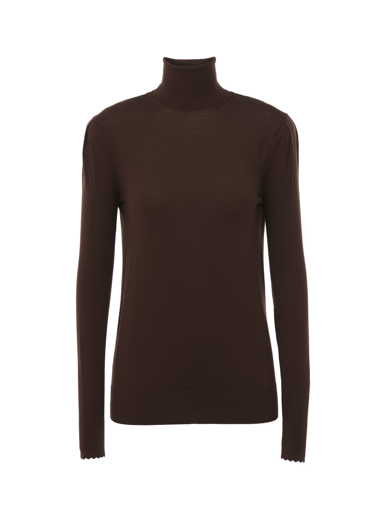 FITTED TURTLENECK JUMPER - 1