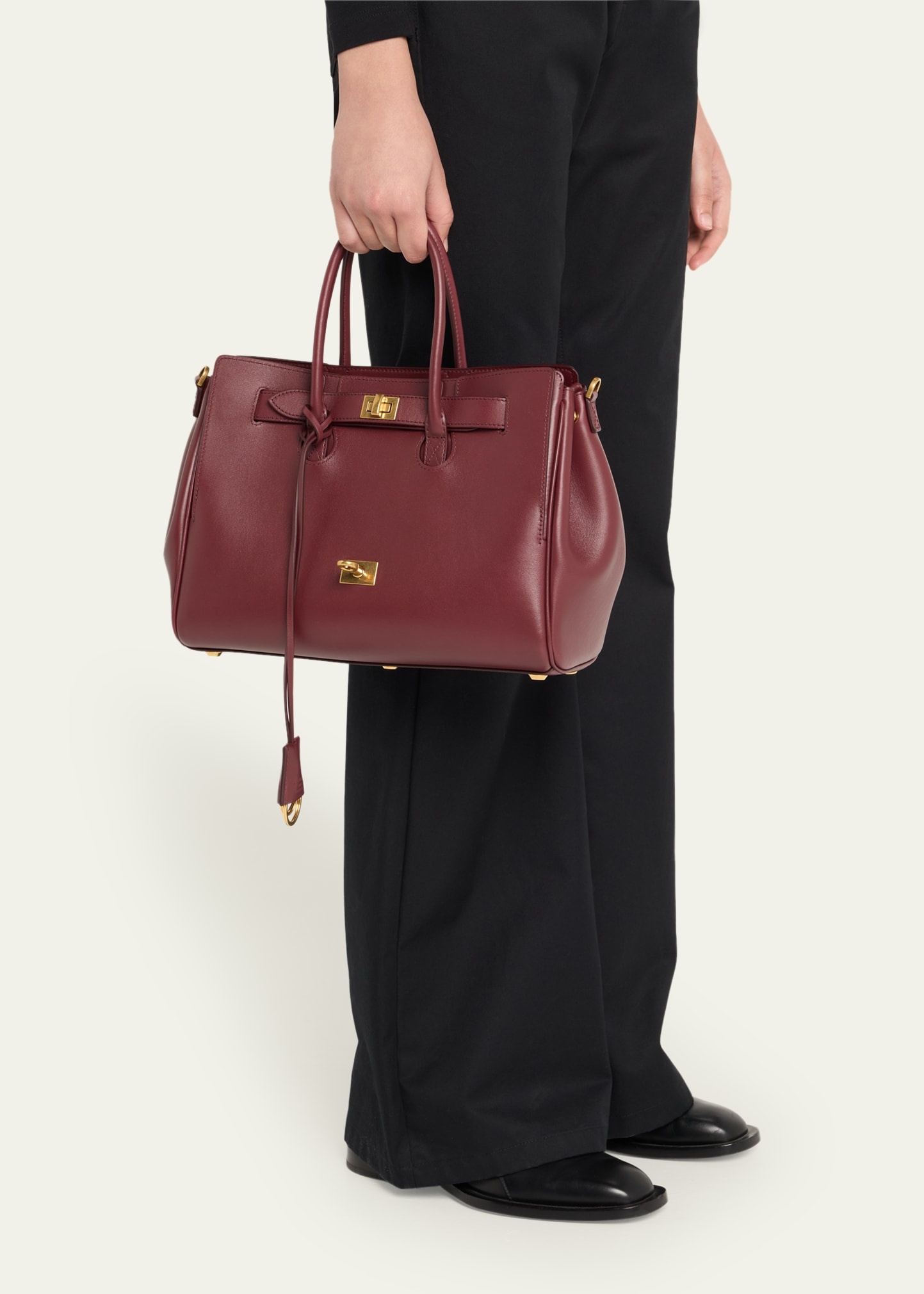 Bel Air Small Leather Top-Handle Bag - 2