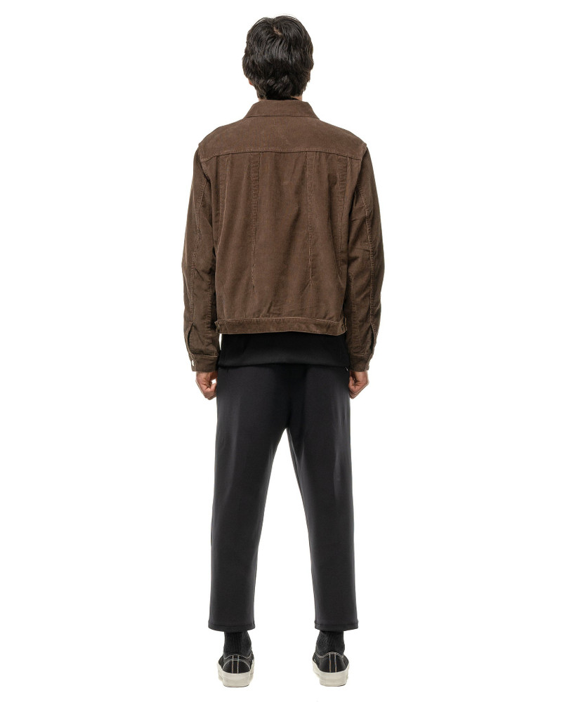 DARTS JEAN JACKET - 14W CORDUROY BROWN 4
