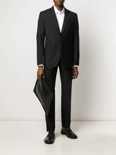 Alexander McQueen pinstripe panelled suit jacket outlook