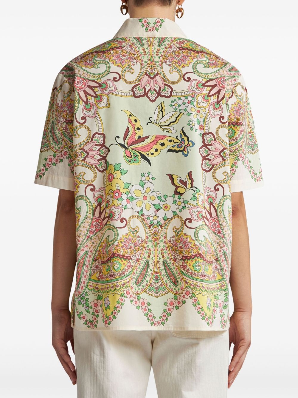 floral-print shirt - 3