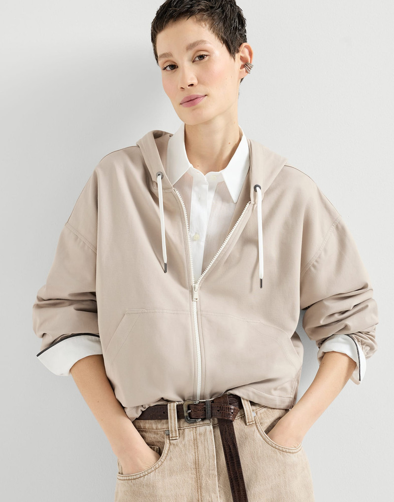 Couture interlock hooded sweatshirt 5