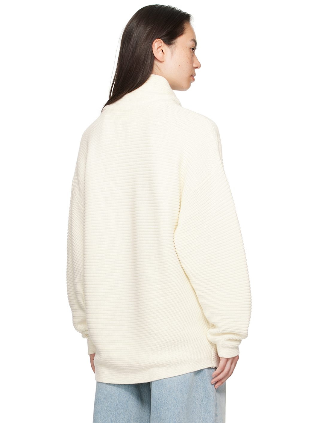 Adidas white turtleneck best sale