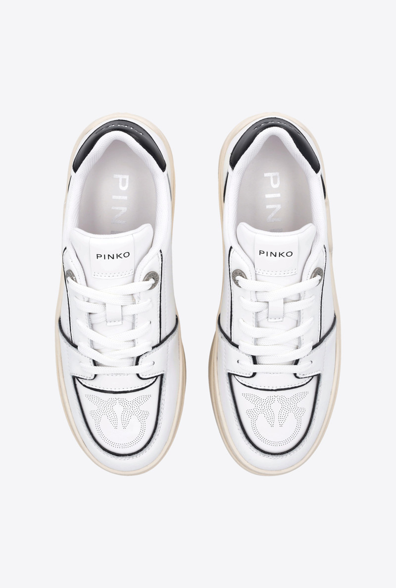 TWO-TONE PLATFORM SNEAKERS 8