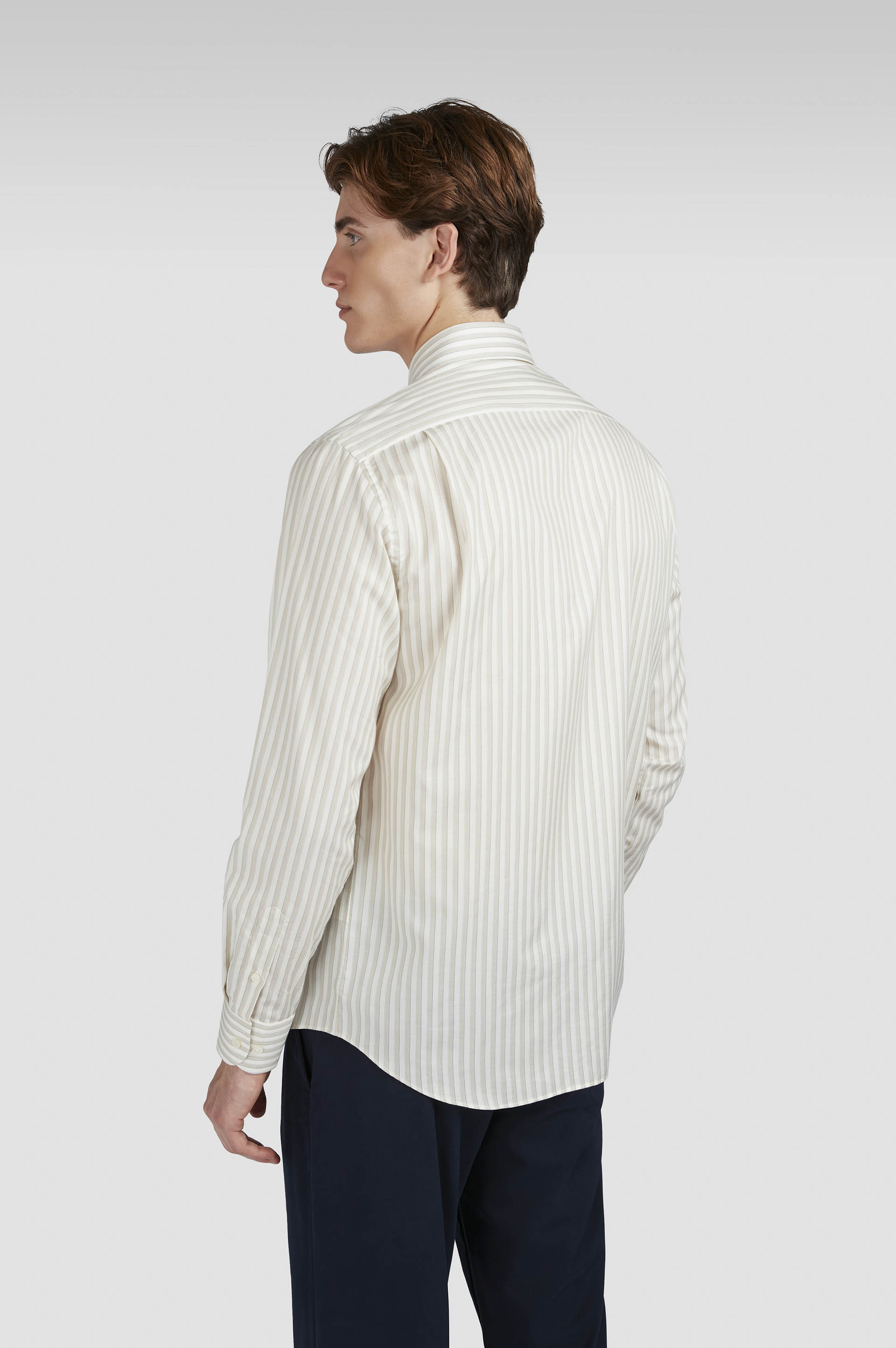 X-SOFT SHIRT WITH STRIPED PATTERN - 3