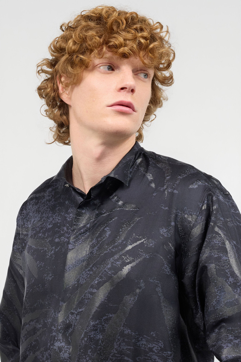 Animal-Print Silk Shirt 6