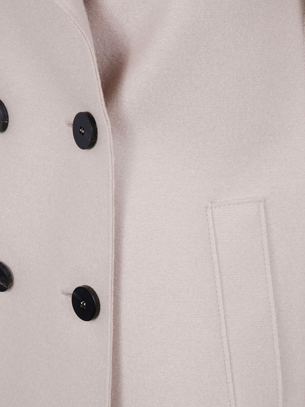 double-breasted wool coat - 3
