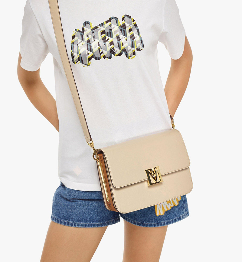 MCM Travia Shoulder Bag in Visetos Leather Mix outlook