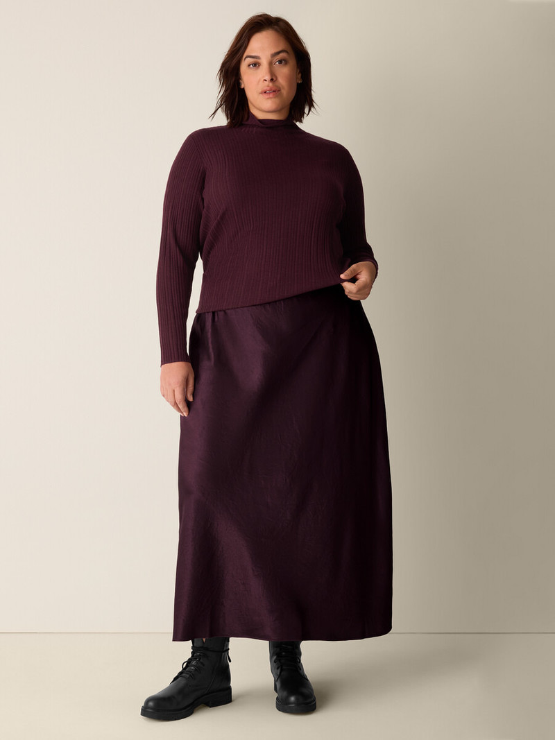Superfine Merino Turtleneck Top in Regenerative Wool 6