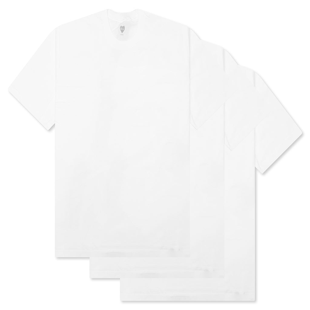 3-PACK T-SHIRT SET - WHITE - 1