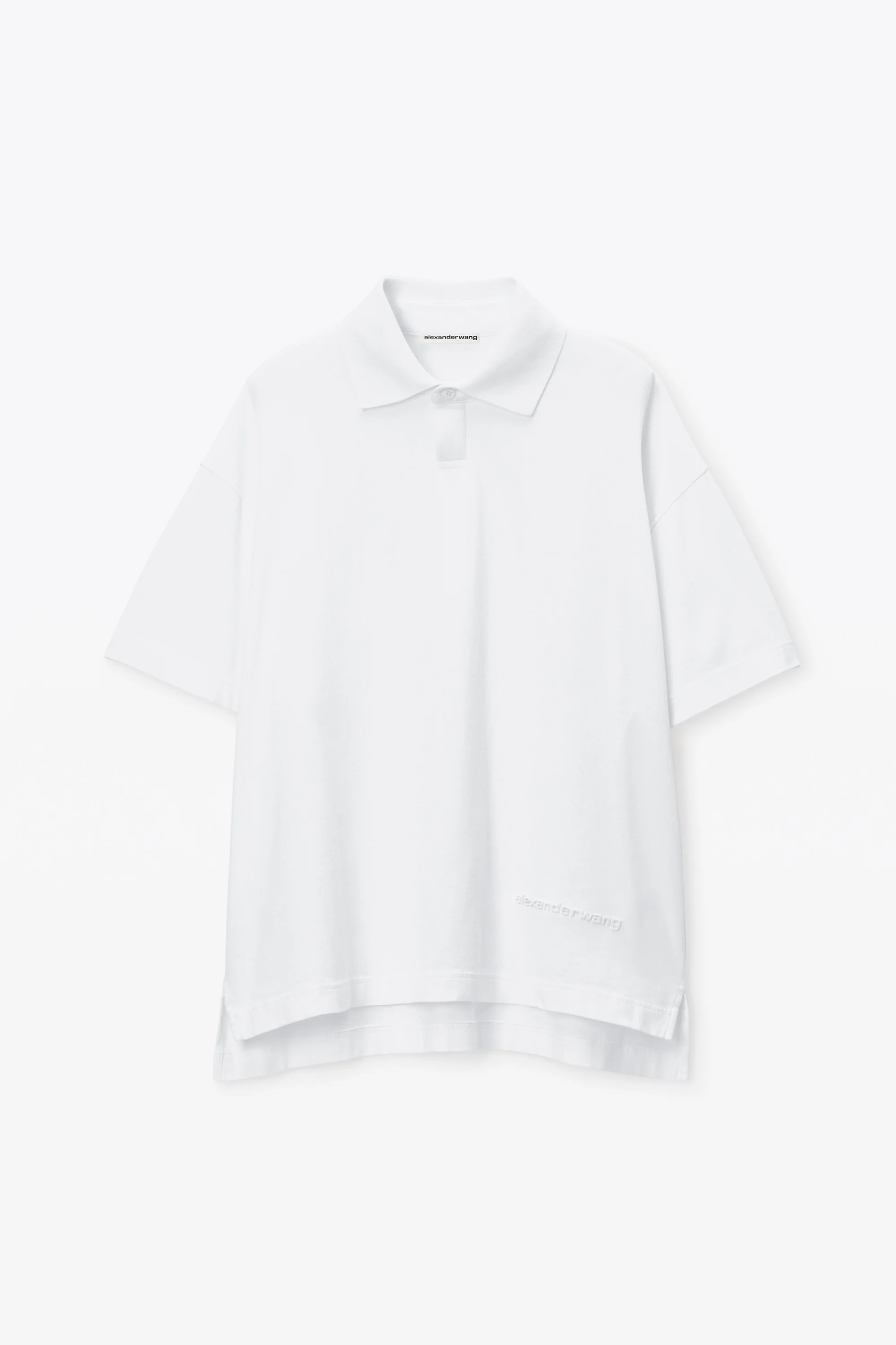 Men's Short-Sleeve Polo Tee in Cotton Jersey - 1