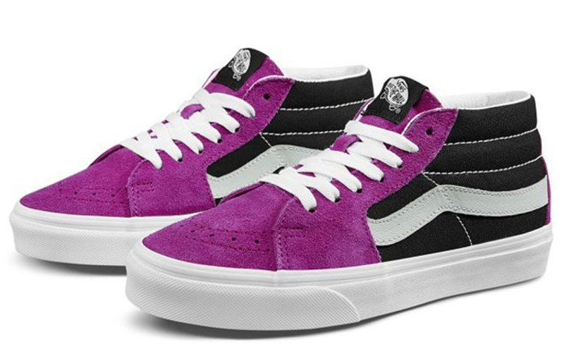 Vans Vans Vintage Sport SK8-Mid 'Black Purple' VN0A3WM3TGU outlook