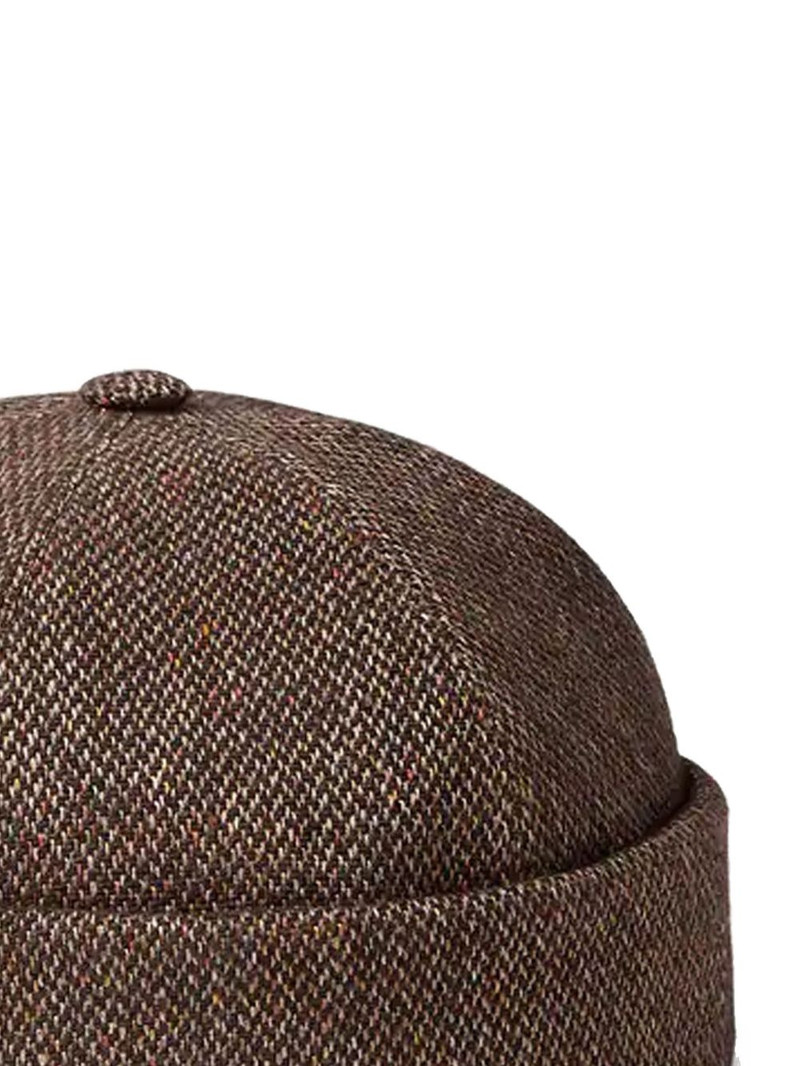 Loro Piana patterned hat outlook
