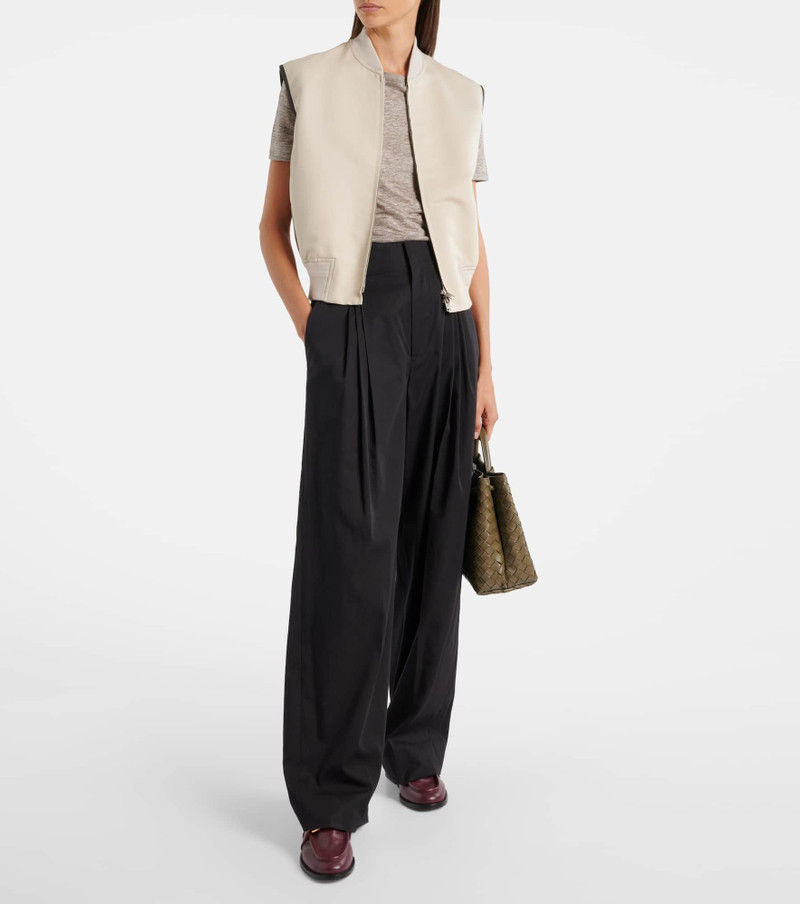 Loro Piana Gargano linen jersey T-shirt outlook